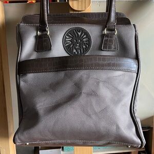 Anne Klein Brown and Tan Womens Bag